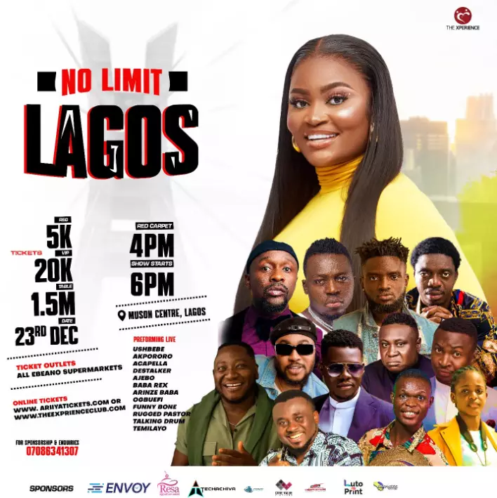 NO LIMIT LAGOS - THE XPIRENCE