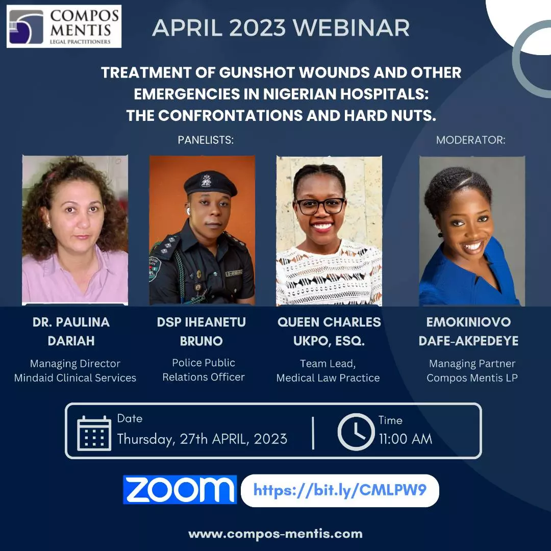 APRIL 2023 WEBINAR BY COMPOSMENTIS LEGAL PRACTITIONERS