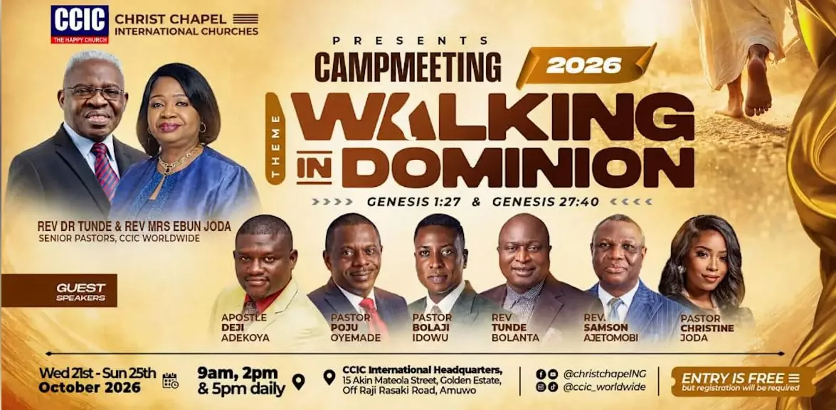 CAMPMEETING 2026 – BY CCIC