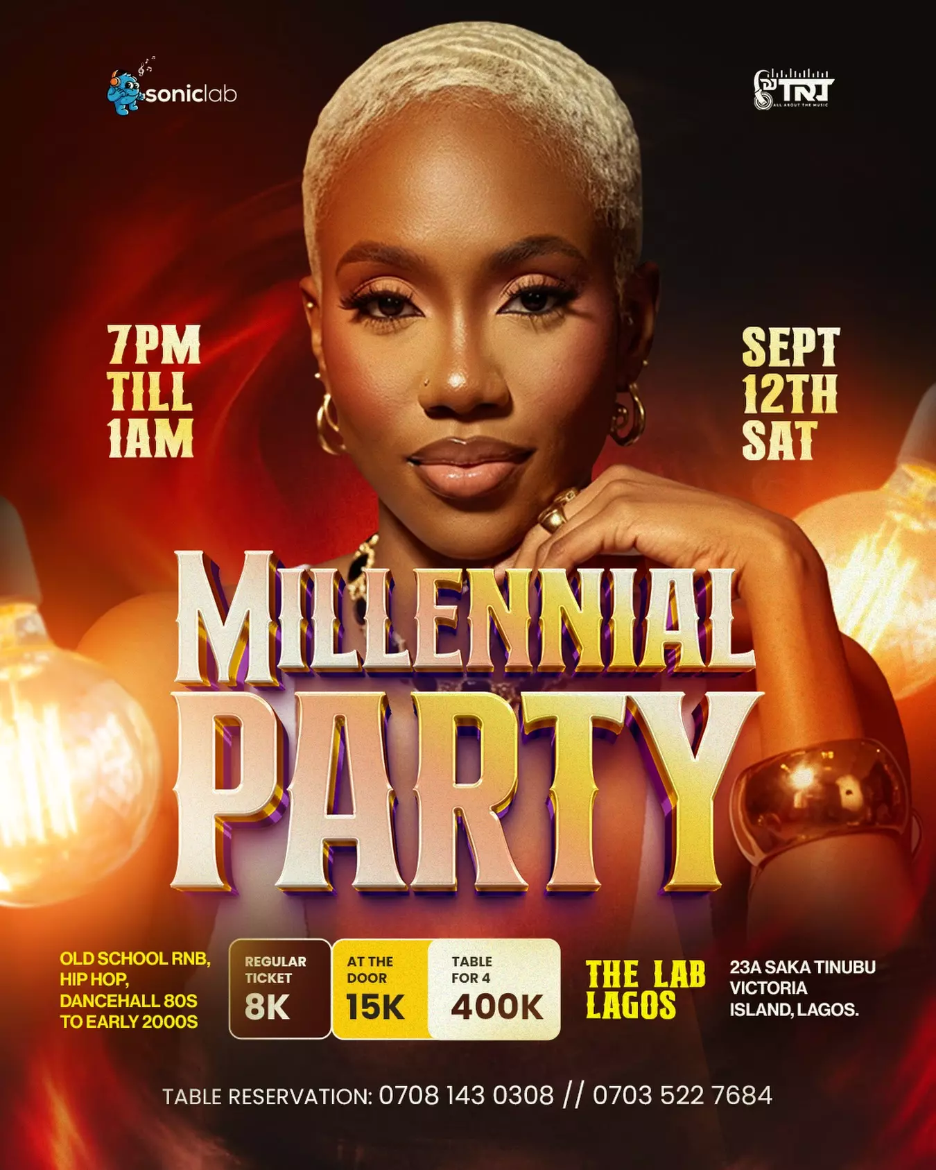 MILLENNIAL PARTY — DJ TRJ