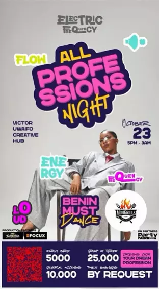 ALL PROFESSIONS NIGHT — BENIN MUST DANCE