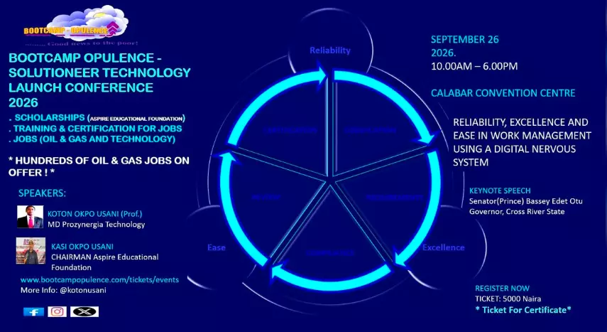 SOLUTIONEER TECHNOLOGY LAUNCH CONFERENCE 2026– BOOTCAMP OPULENCE