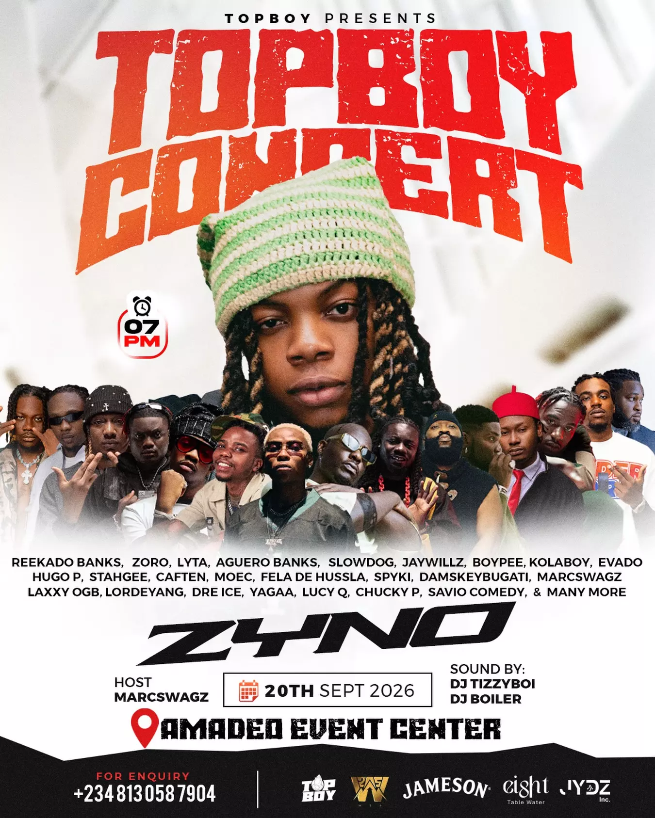 TOPBOY CONCERT — BY TOPBOY