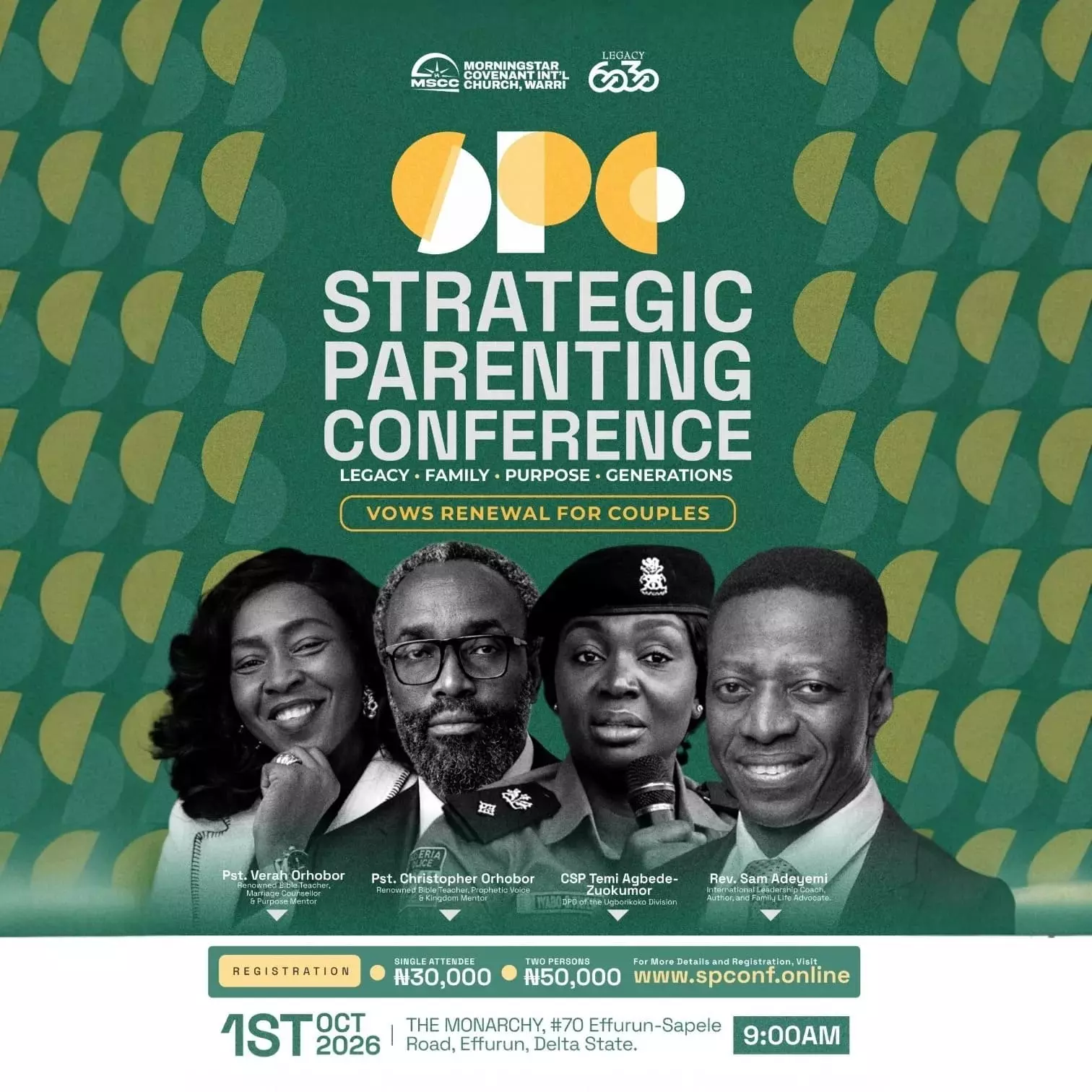 STRATEGIC PARENTING CONFERENCE 2026