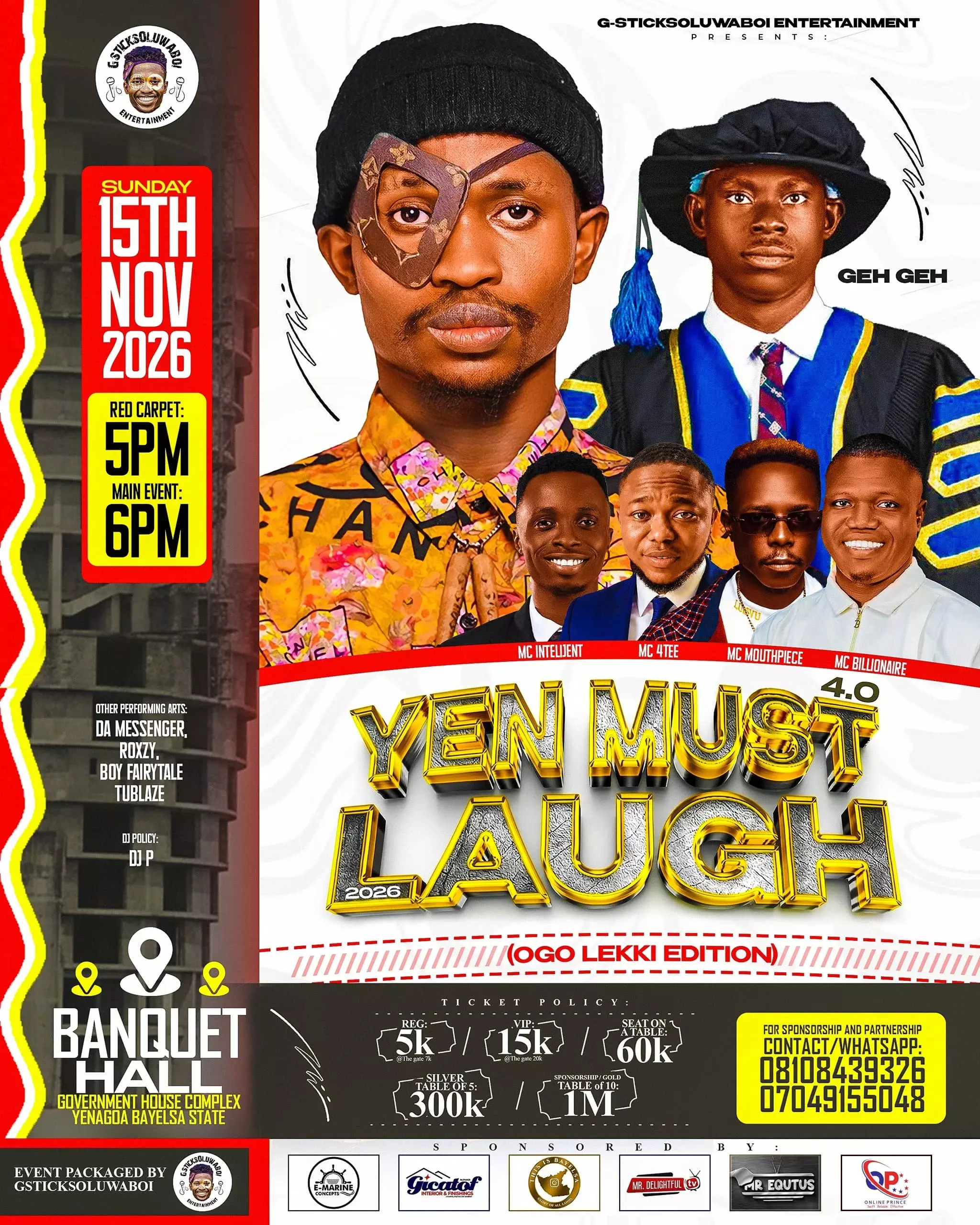 YEN MUST LAUGH 4.0