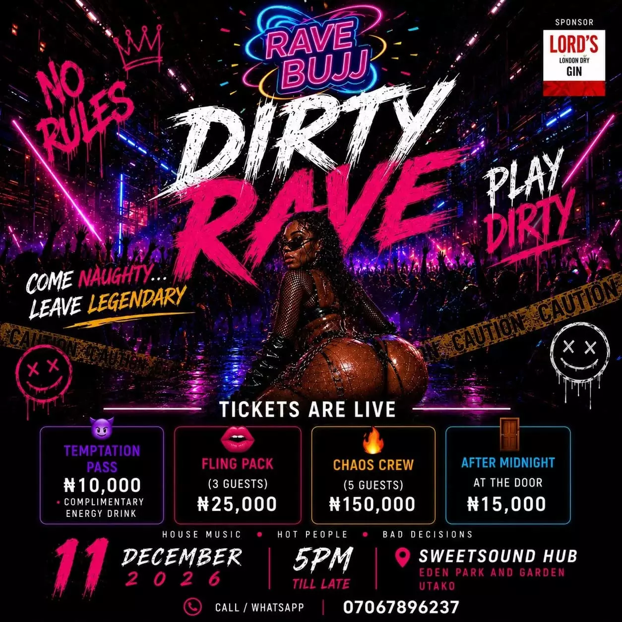 DIRTY RAVE — RAVE BUJU