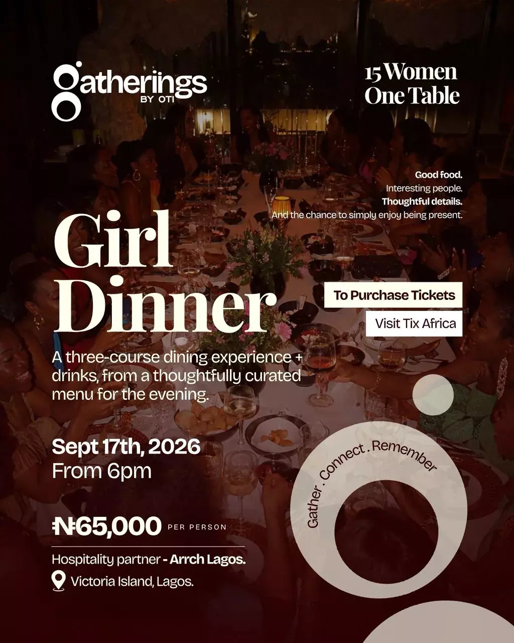 GIRL DINNER-GATHERINGS BY OTI