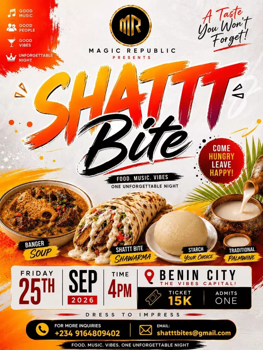 SHATTBITE — BENIN CITY
