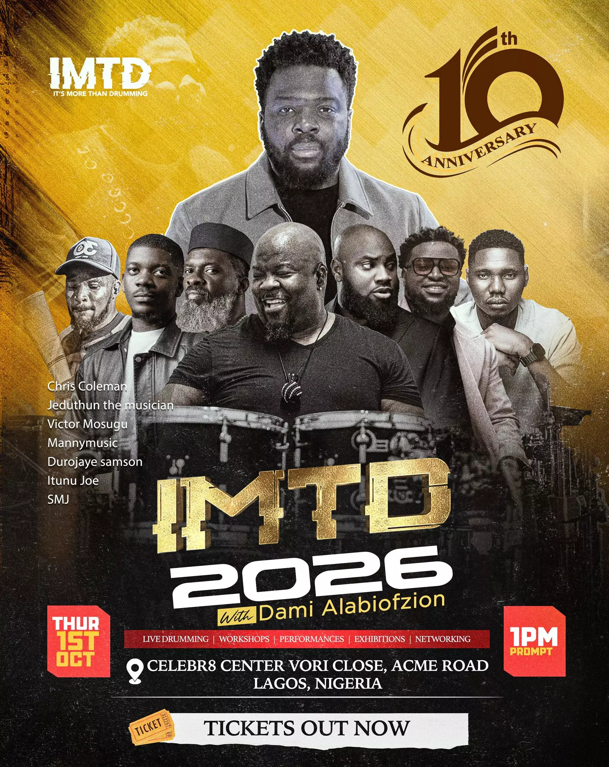 IMTD 2026 WITH DAMI ALABIOFZION – 10TH ANNIVERSARY