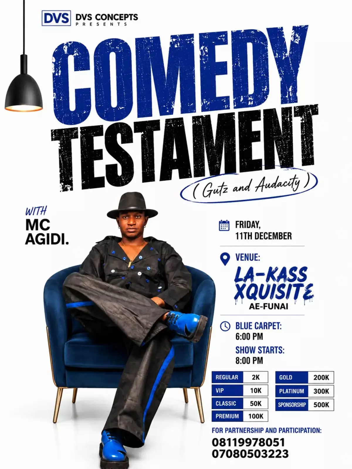COMEDY TESTAMENT _ GUTS AND ANARCHY