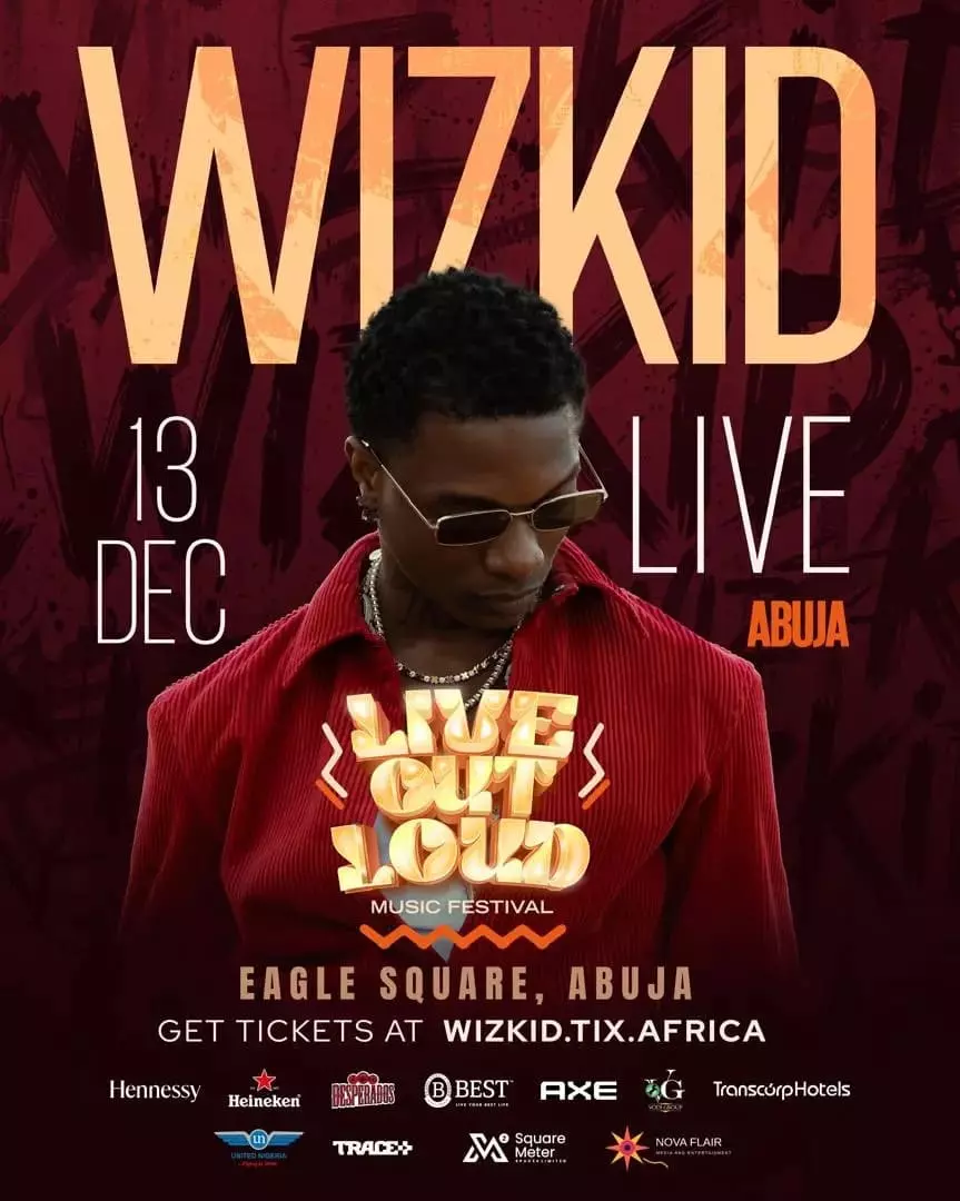 WIZKID LIVE OUT LOUD MUSIC FESTIVAL — ABUJA