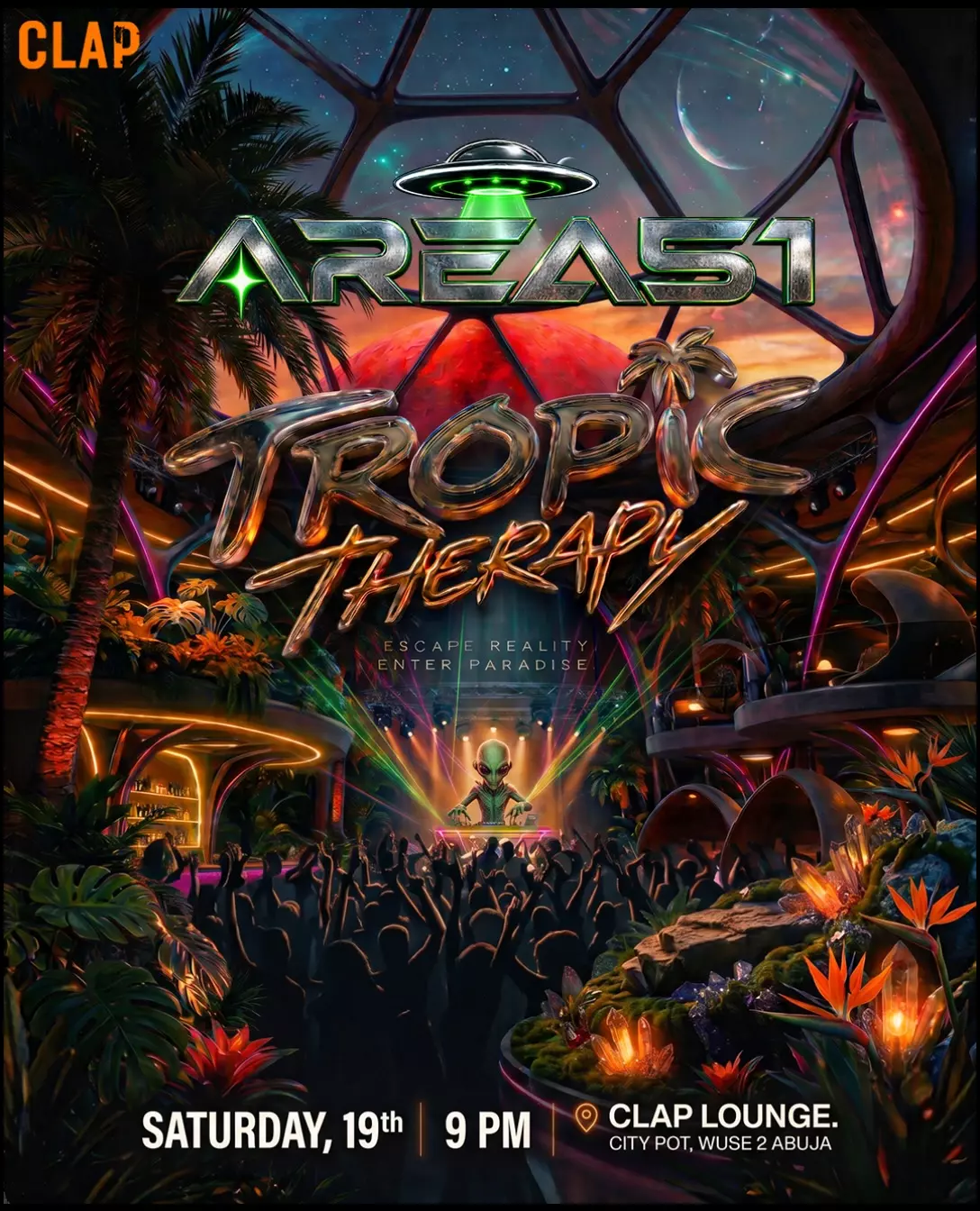 CLAP LOUNGE: TROPIC THERAPY