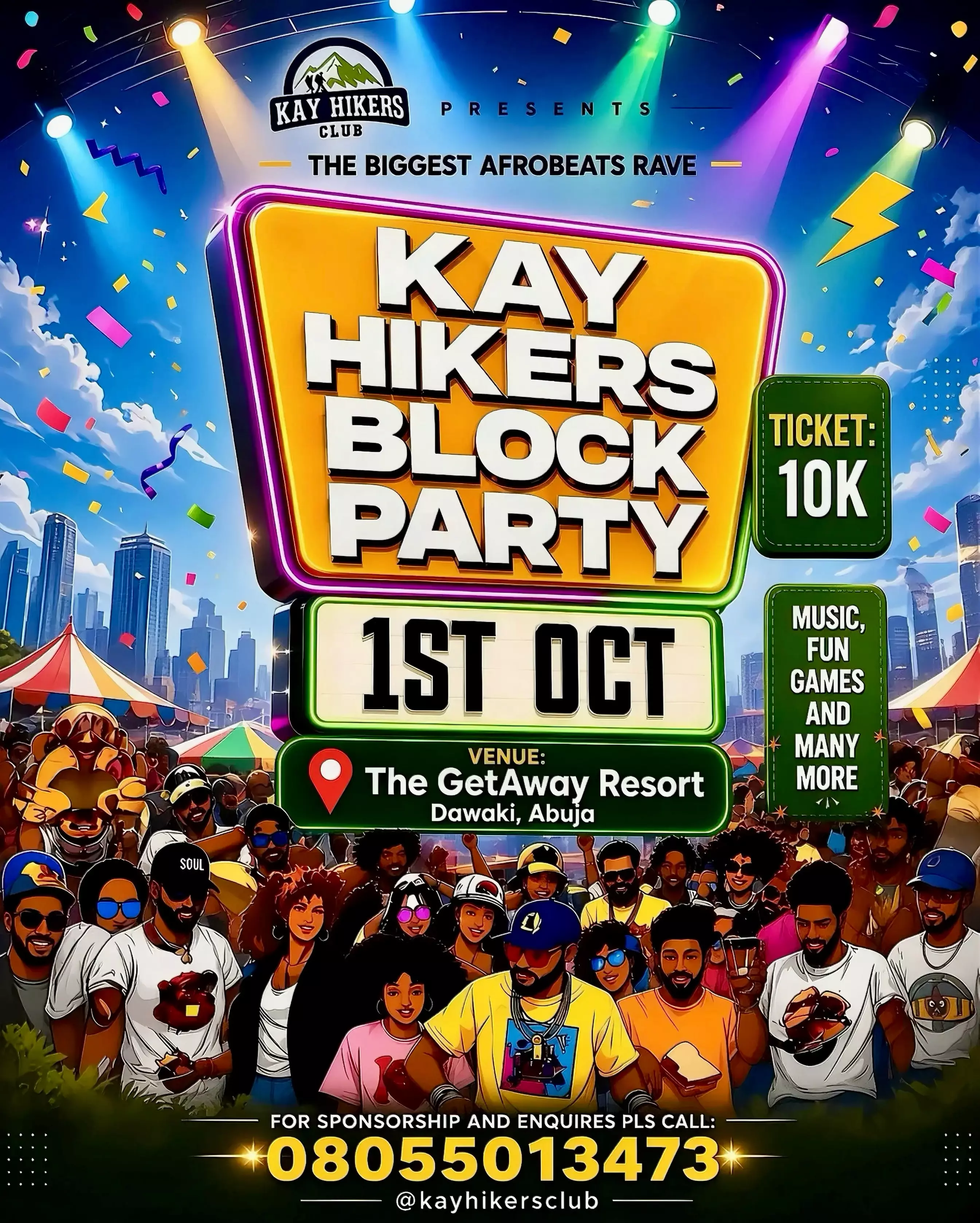 KAY HIKERS BLOCK PARTY – KAY HIKERS CLUB