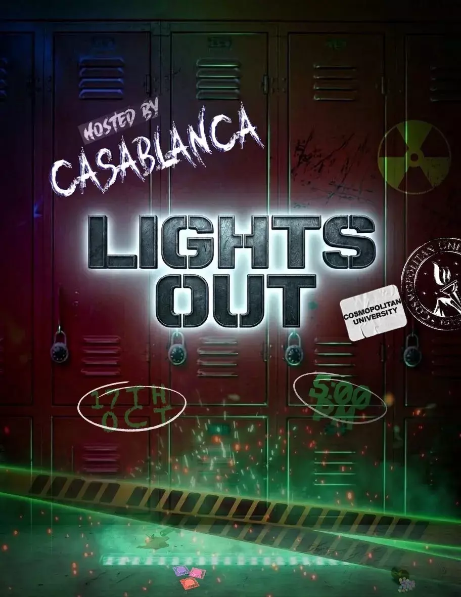 LIGHTS OUT — HOSTED BY CASABLANCA