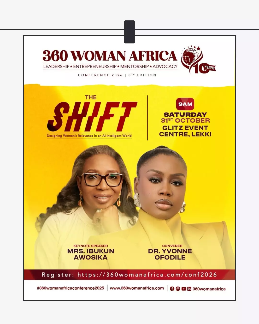 360 WOMAN AFRICA ANNUAL CONFERENCE 2026