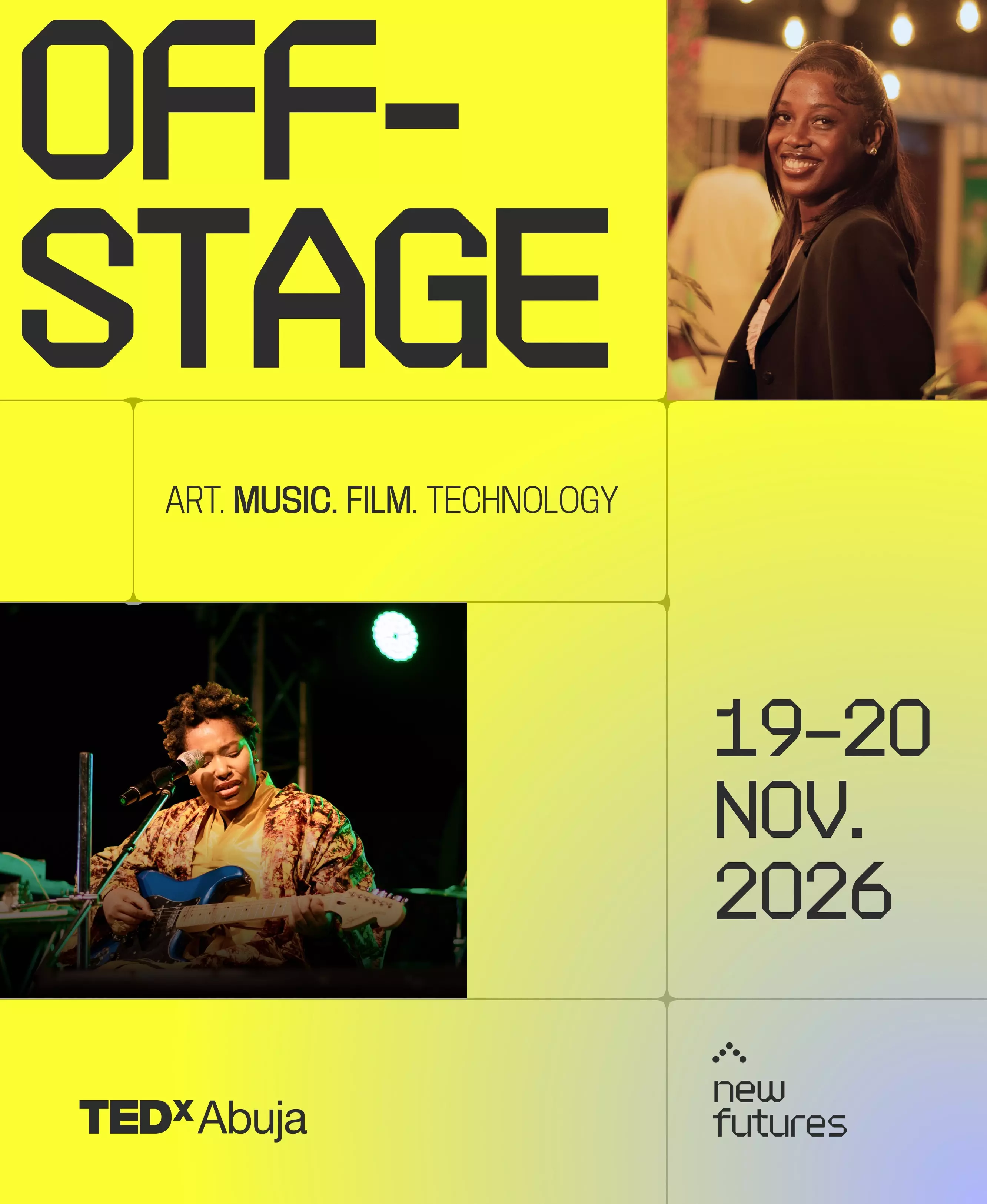 TEDXABUJA – OFF-STAGE: ART, MUSIC, FILM & TECHNOLOGY