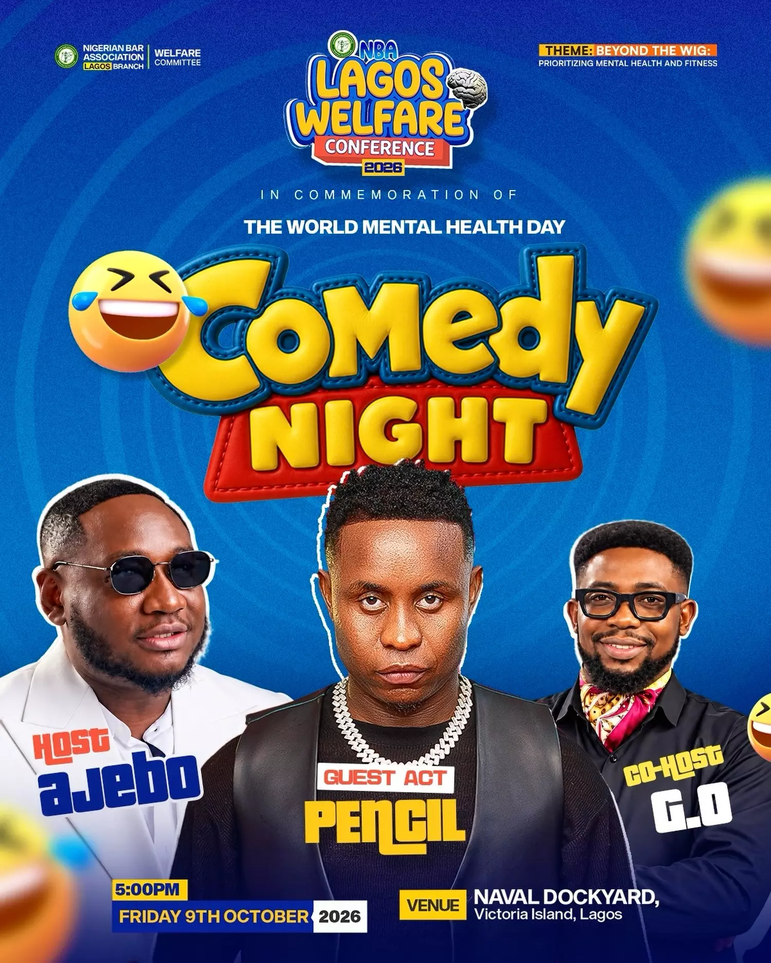 NBA LAGOS WELFARE CONFERENCE 2026 – COMEDY NIGHT