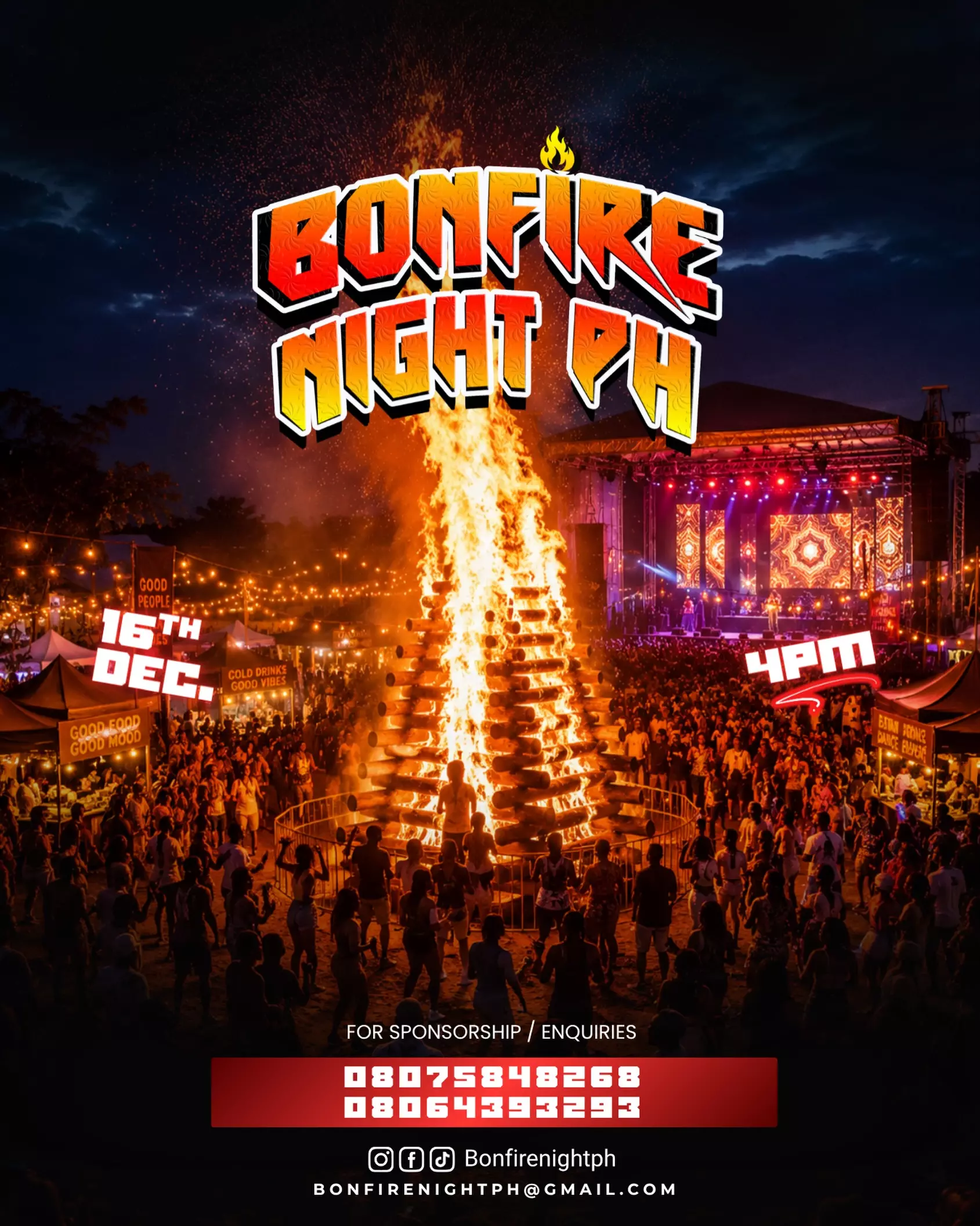BONFIRE NIGHT PH — 5TH ANNIVERSARY