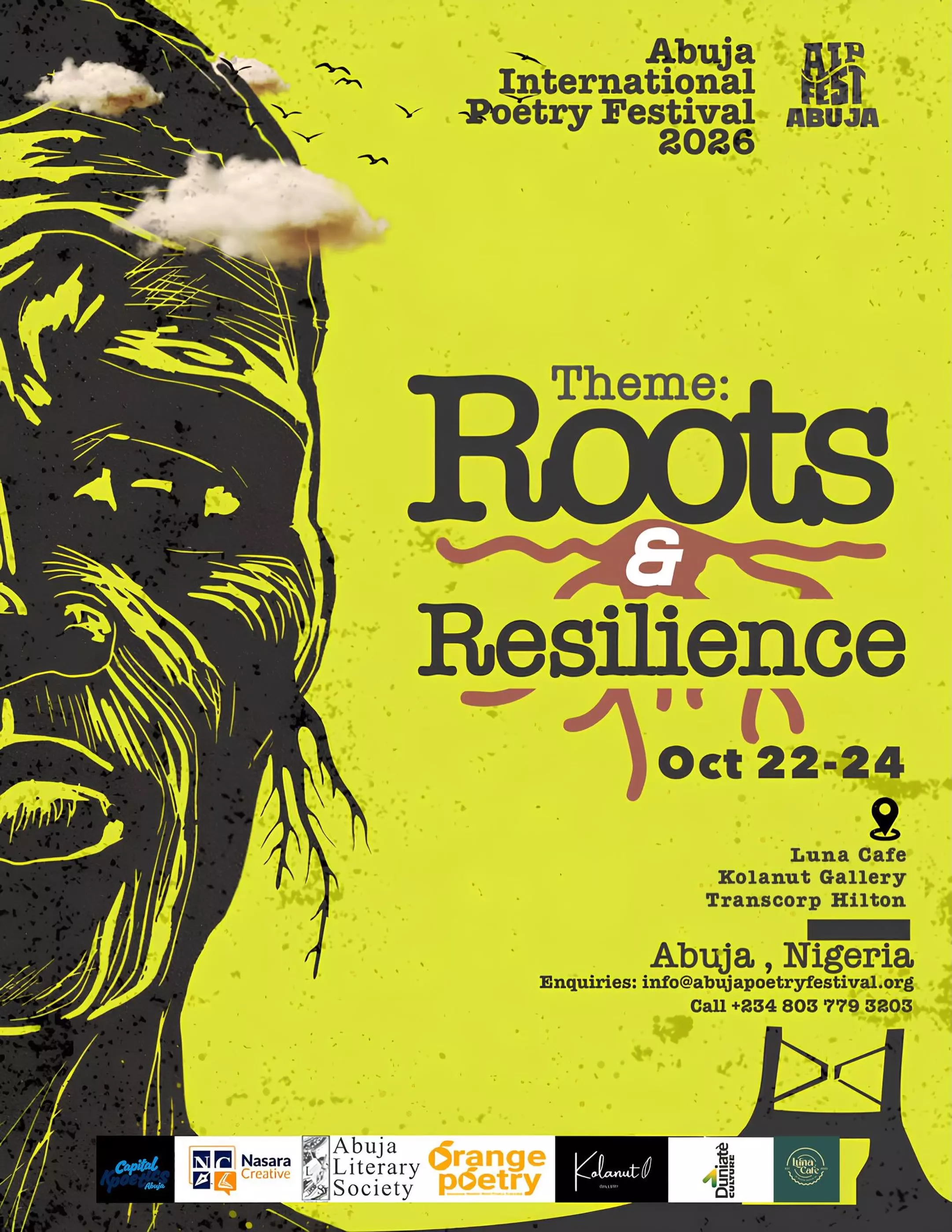 ABUJA INTERNATIONAL POETRY FESTIVAL 2026 – “ROOTS & RESILIENCE”