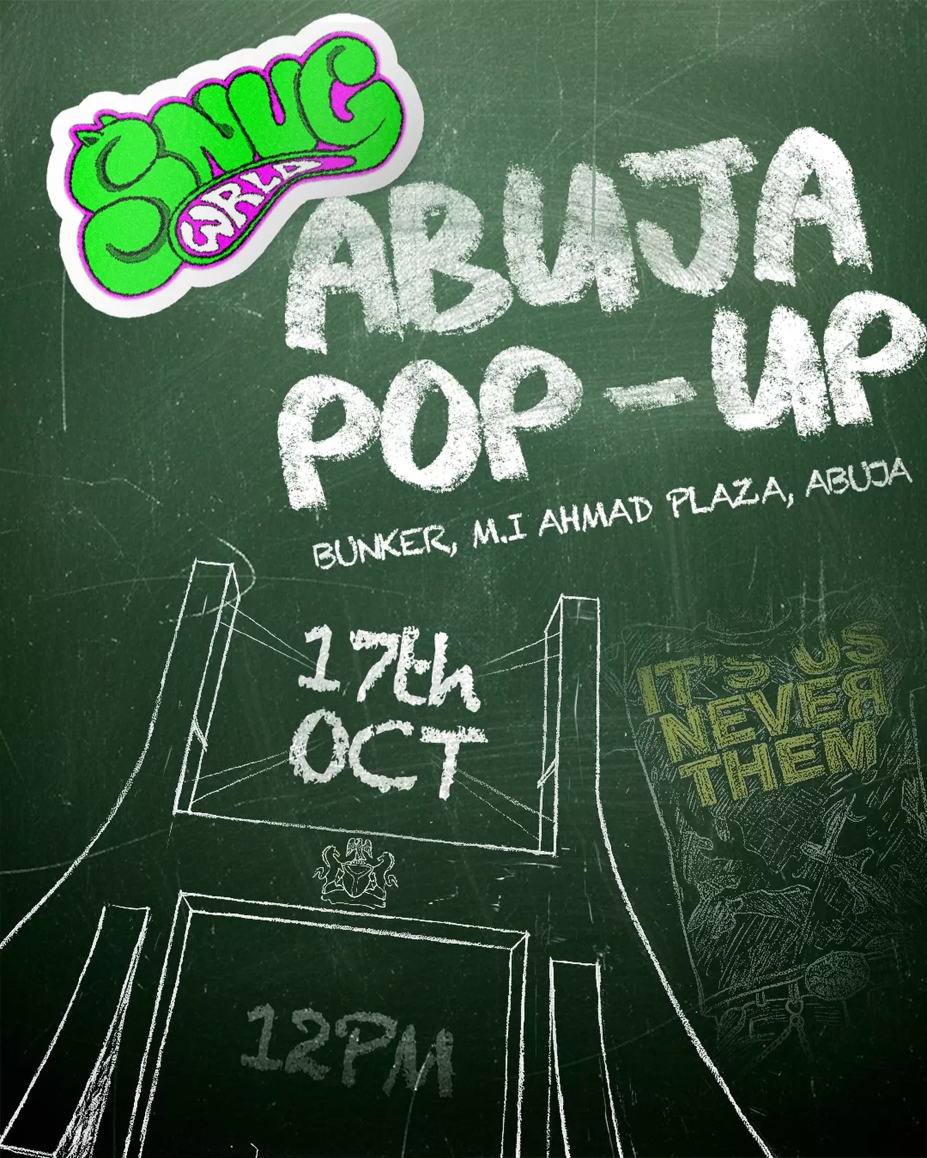 ABUJA POP-UP — SKETCHBYWALE