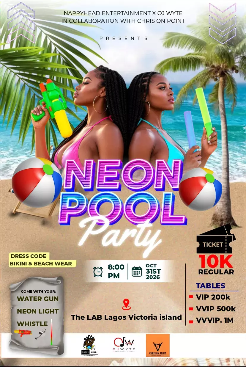 NEON POOL PARTY