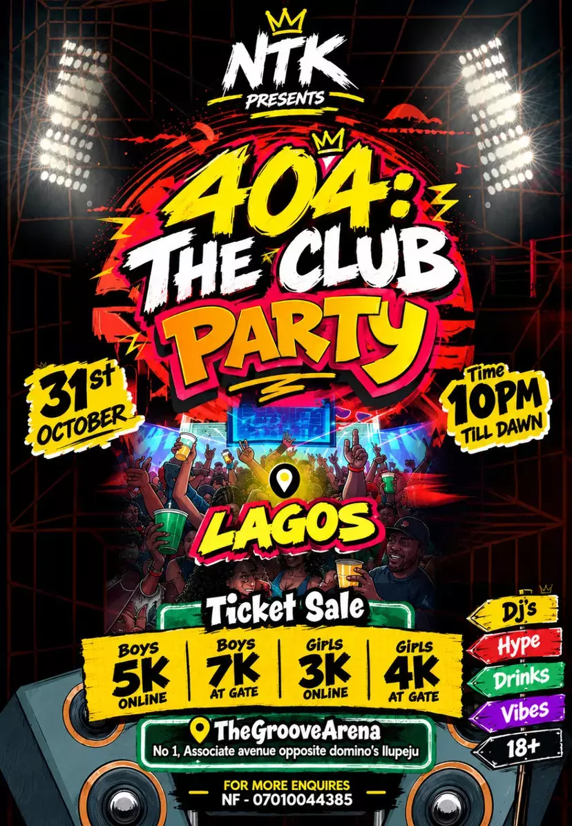 404 THE CLUB PARTY
