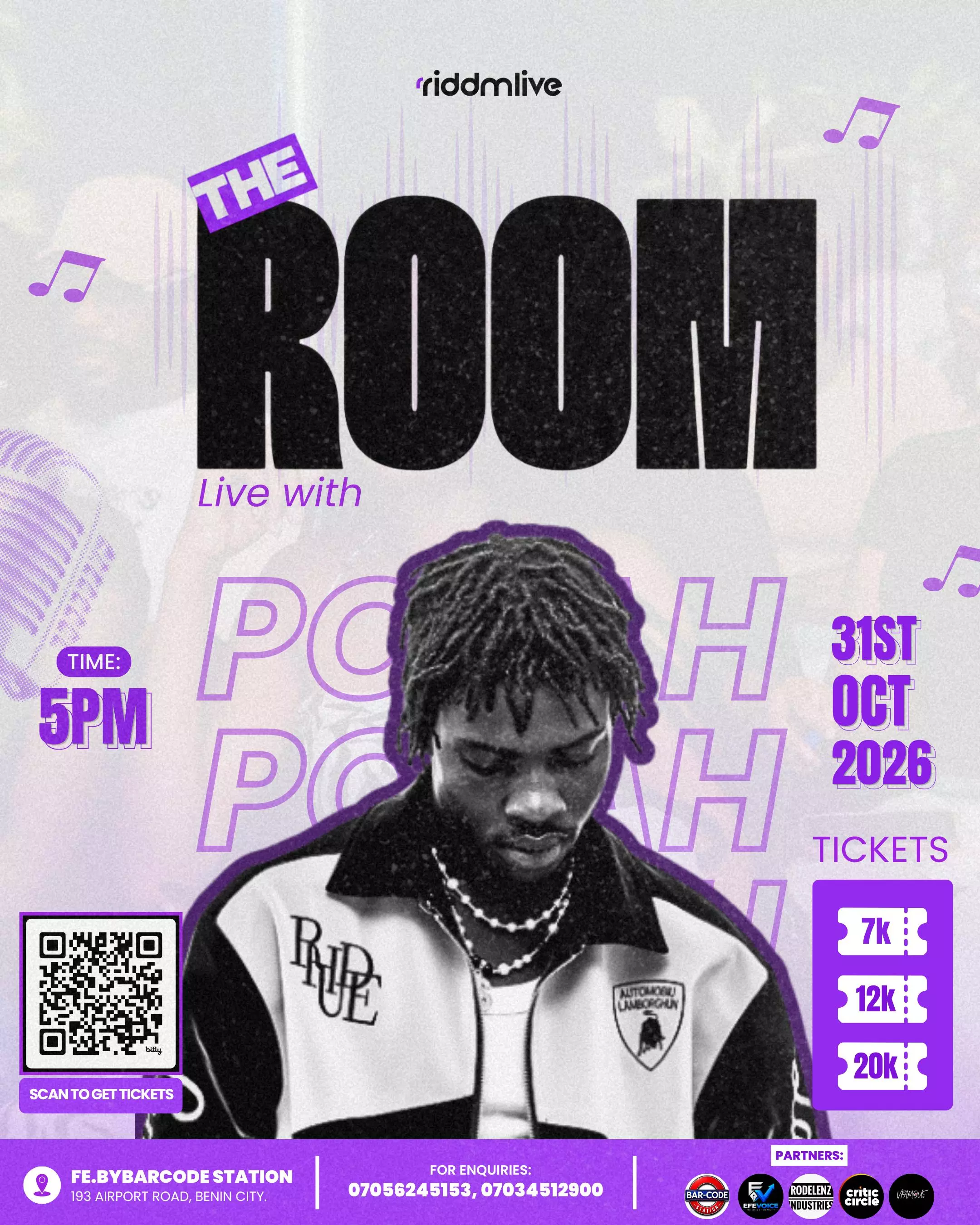 THE ROOM LIVE WITH POSAH