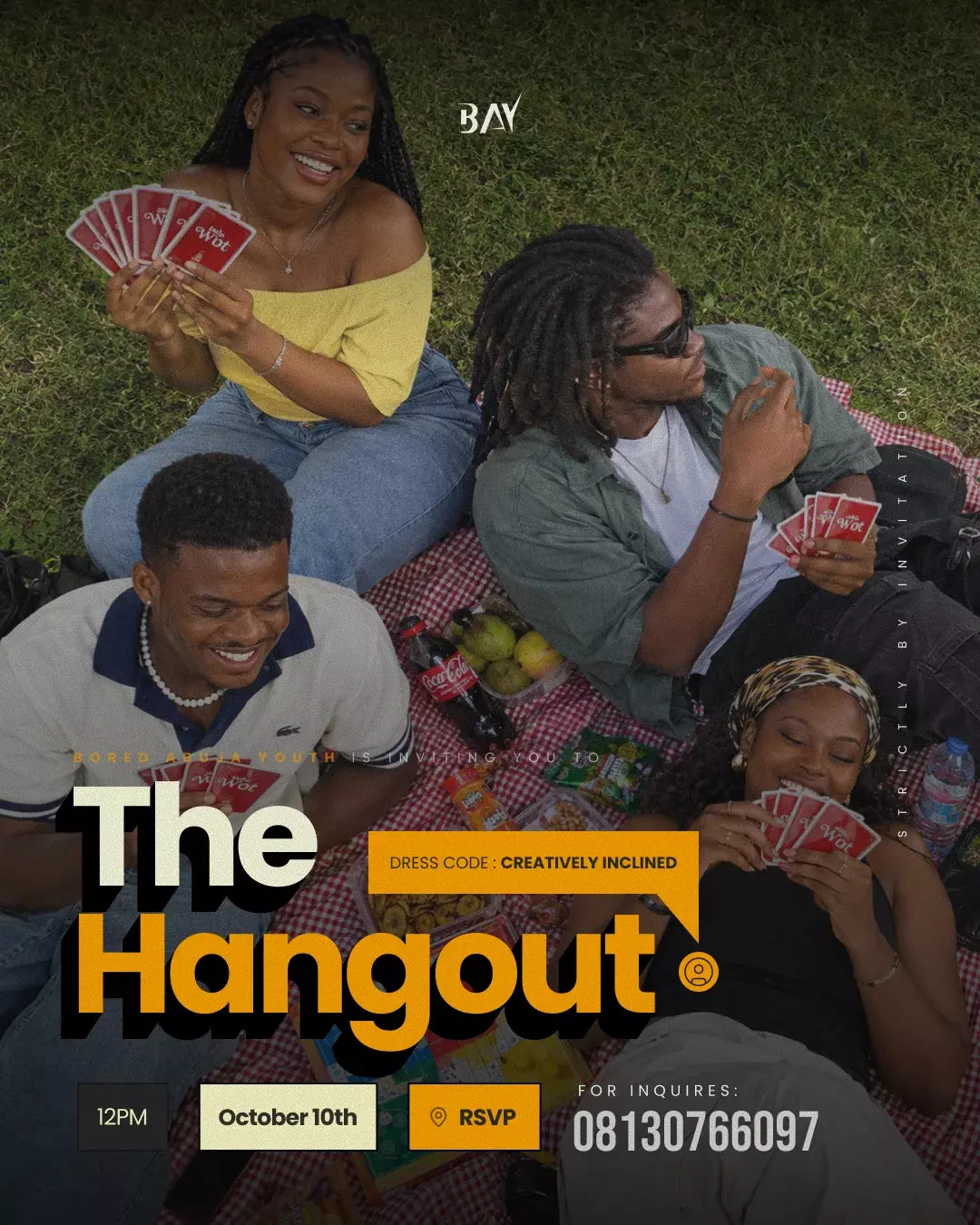 THE HANGOUT — BORED ABUJA YOUTH