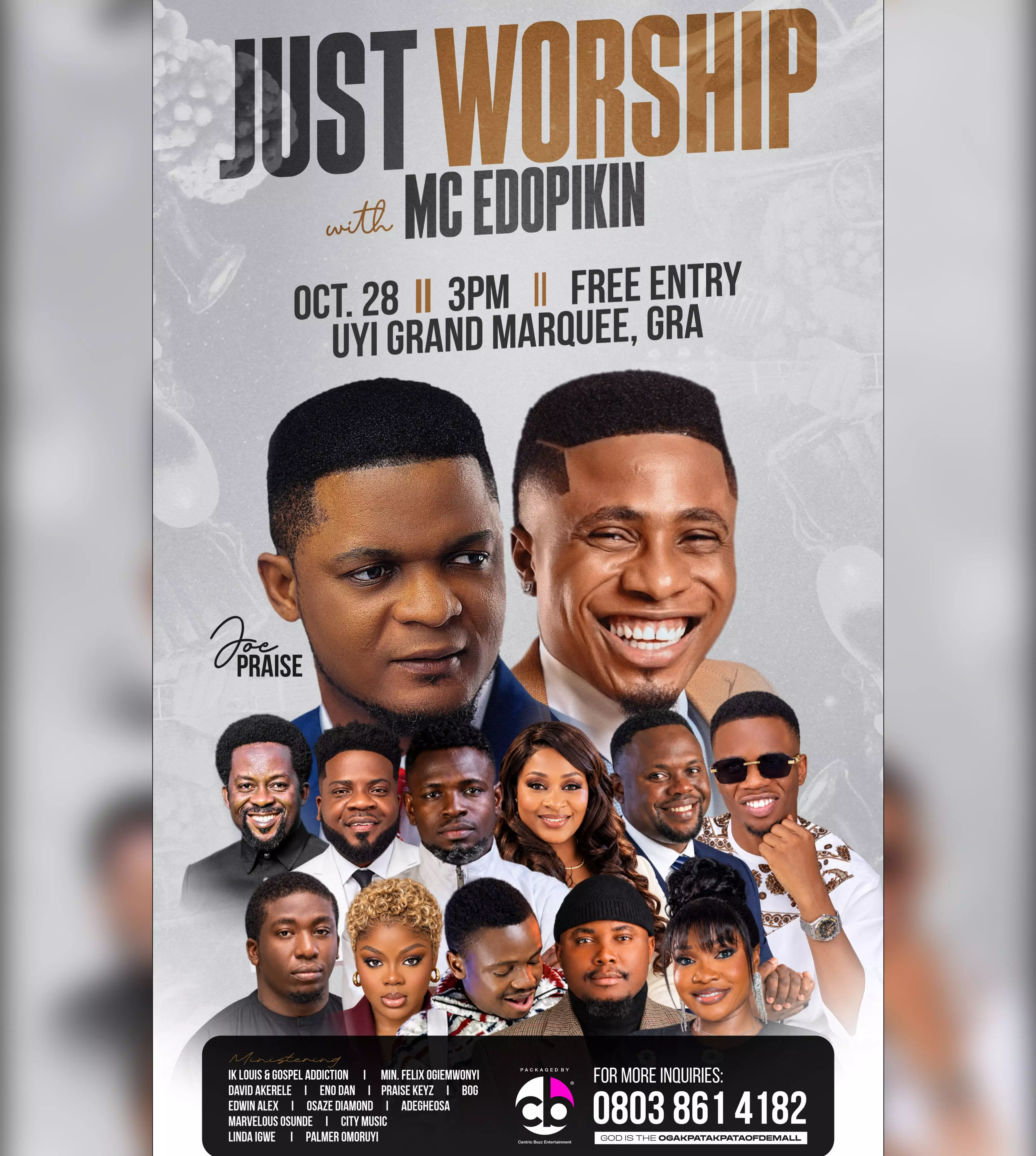 JUST WORSHIP WITH MC EDOPIKIN