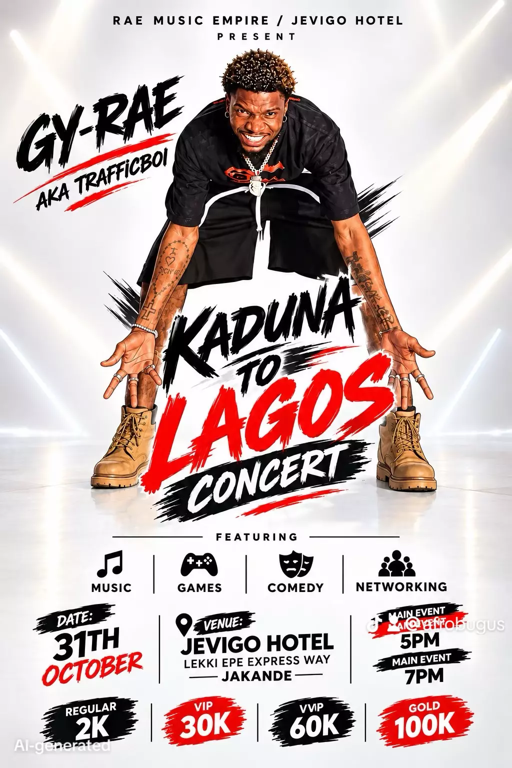 GY-RAE – KADUNA TO LAGOS CONCERT