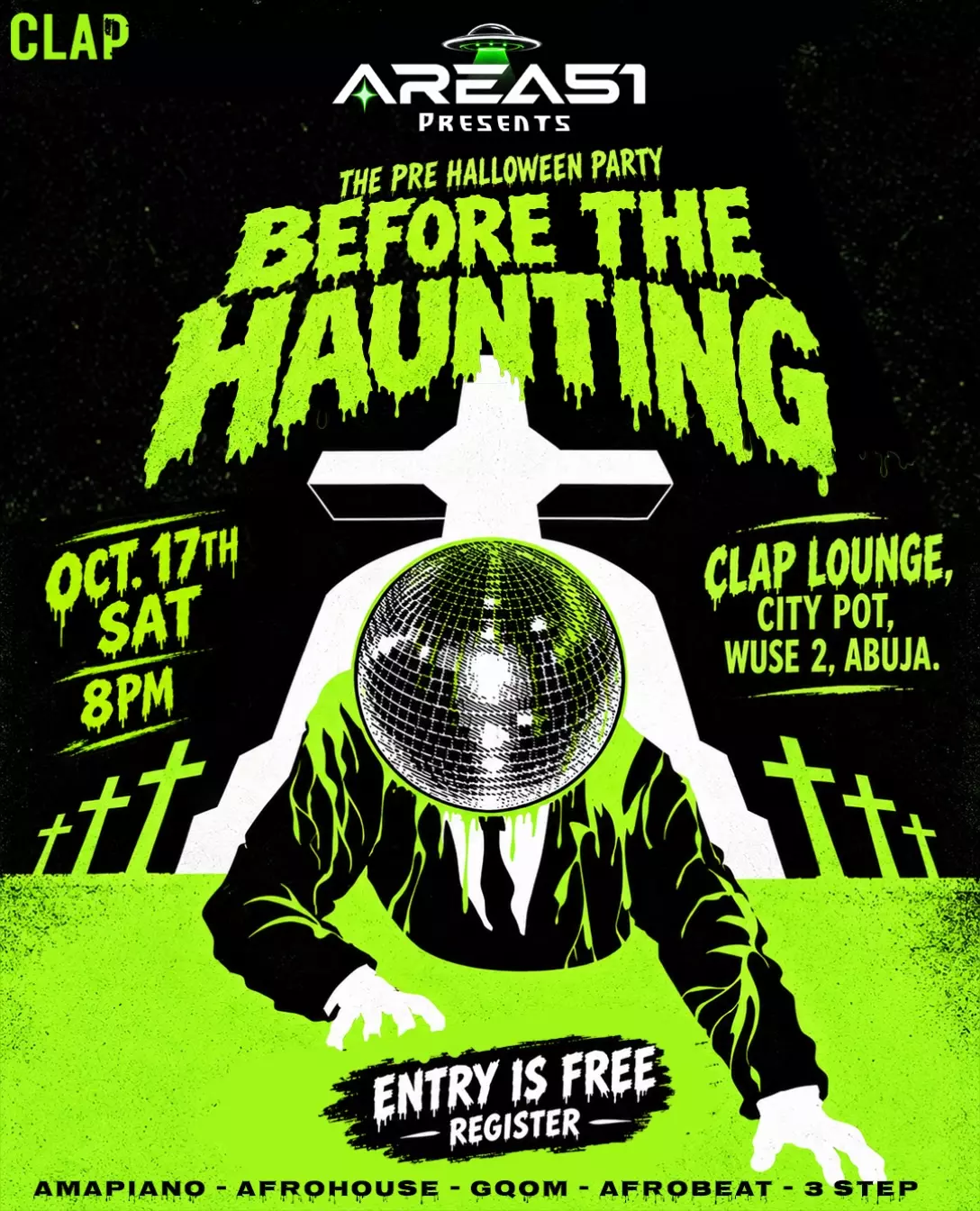 BEFORE THE HAUNTING – THE PRE-HALLOWEEN PARTY