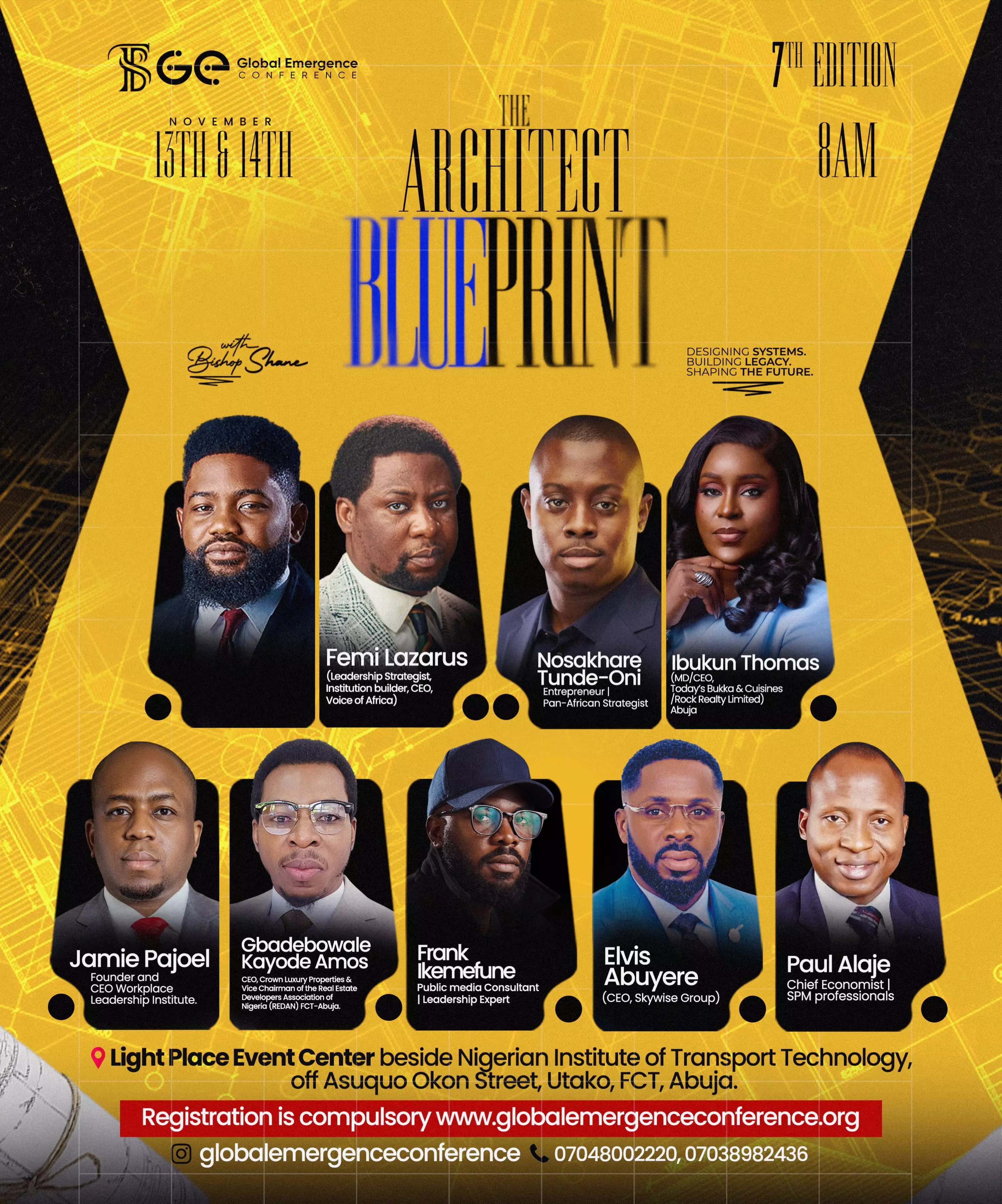 THE ARCHITECT BLUEPRINT – GLOBAL EMERGENCE CONFERENCE (GEC 7.0)