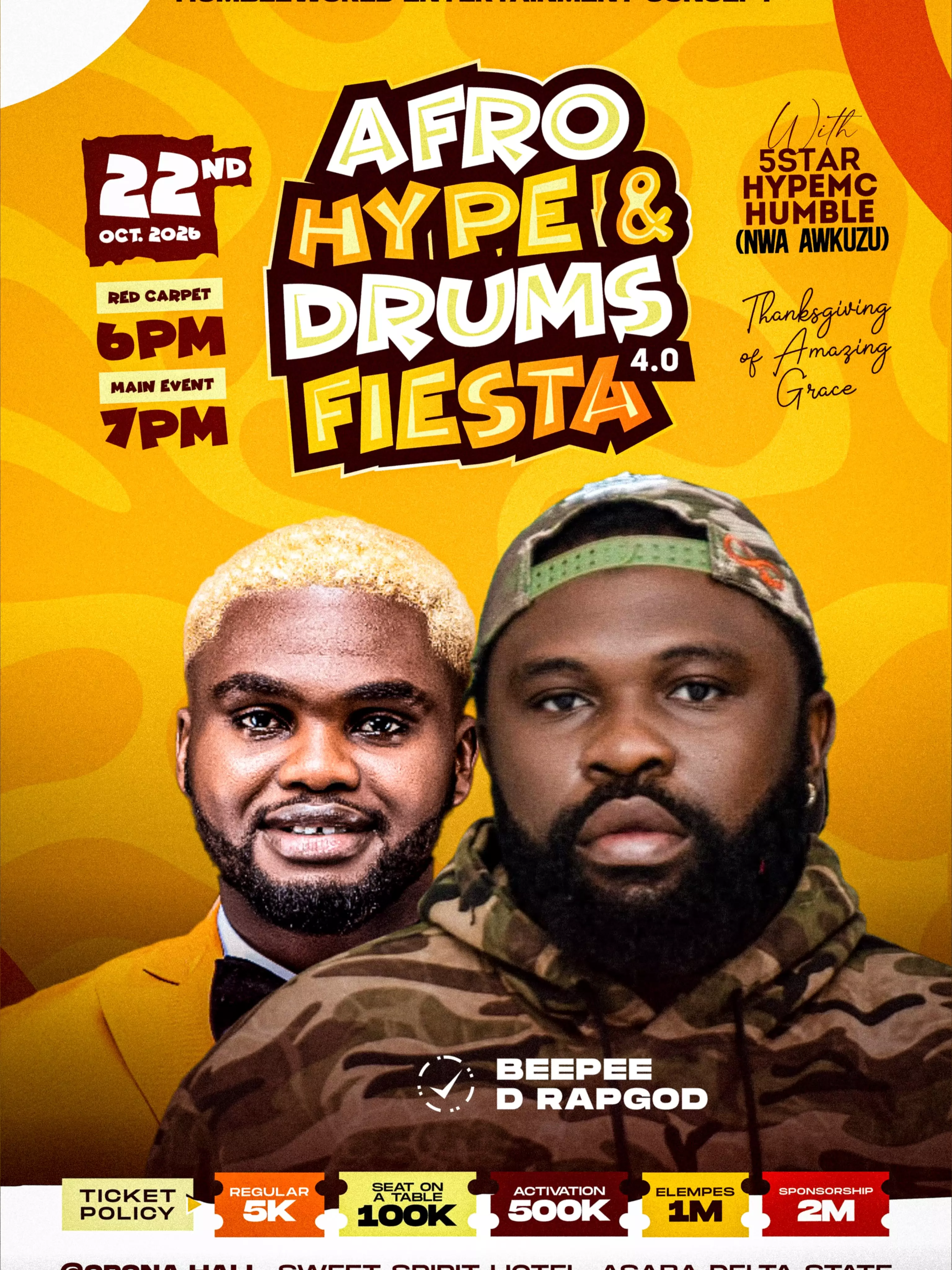 AFRO HYPE & DRUMS FIESTA 4.0