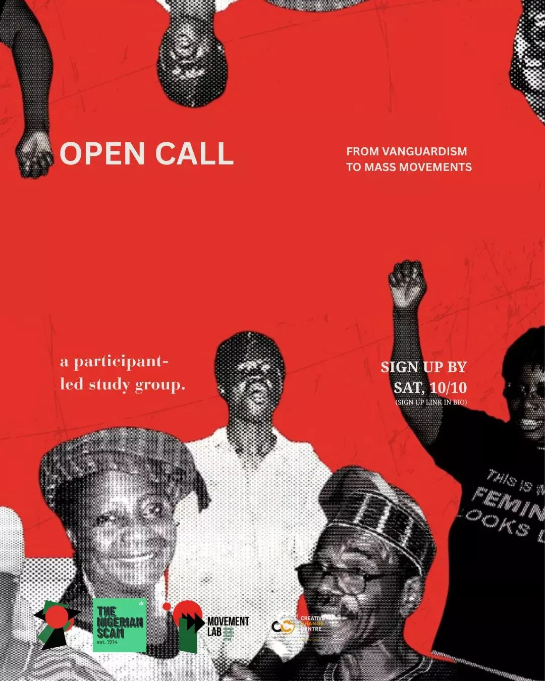 OPEN CALL: FROM VANGUARDISM TO MASS MOVEMENTS