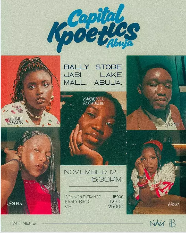 CAPITAL POETICS ABUJA – POETRY & SPOKEN WORD EVENT