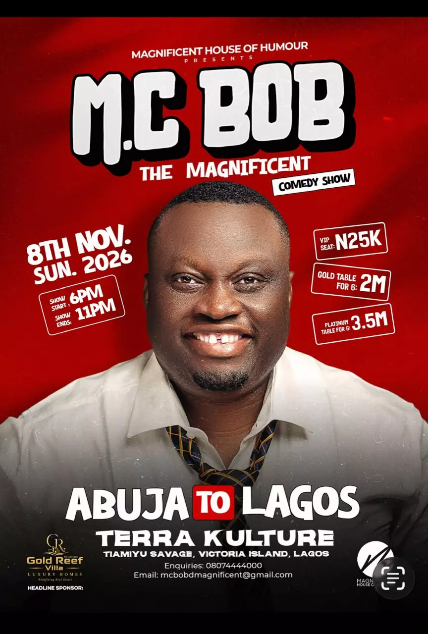 M.C BOB THE MAGNIFICENT COMEDY SHOW
